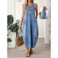 👗🔥 -50% ! Robe Maxi Jean Sans Manches Femme Poches – Denim Souple Respirant Aérien, Coupe Oversize Fluide Flatteuse Toutes Morphologies, Polyvalente Brunch Plage Bureau · Bleu · S à 3XL ✨