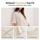 👗🎀 PROMO FLASH 50% ! Ensemble 2 Pièces Tendance Femme – T-Shirt Oversized + Jupe Mini Volantée, Tissu Doux, 8 Coloris, Tailles S-2XL, Idéal Streetwear & Plage 🌊