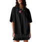 👗🎀 PROMO FLASH 50% ! Ensemble 2 Pièces Tendance Femme – T-Shirt Oversized + Jupe Mini Volantée, Tissu Doux, 8 Coloris, Tailles S-2XL, Idéal Streetwear & Plage 🌊