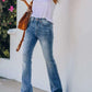 👖🔥 -50% ! Jean Bootcut Femme Gainant Ventre Plat – Élasticité 4 Directions Ultra-Confortable Ne Se Déforme Pas, Taille Mi-Haute Push-Up Galbe Fesses Silhouette Sablier, Flatteur Toutes Morphologies · 4 Coloris · XS-XL ✨