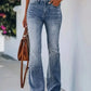 👖🔥 -50% ! Jean Bootcut Femme Gainant Ventre Plat – Élasticité 4 Directions Ultra-Confortable Ne Se Déforme Pas, Taille Mi-Haute Push-Up Galbe Fesses Silhouette Sablier, Flatteur Toutes Morphologies · 4 Coloris · XS-XL ✨