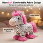 🦄 50% DE RÉDUCTION ! 🎨 Kit de Peluche Licorne à Colorier Soi-Même – Lavable & Réutilisable – 12 Feutres Non Toxiques Inclus – Développe la Créativité et la Motricité Fine – Cadeau Parfait pour Enfants ✨