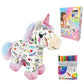 🦄 50% DE RÉDUCTION ! 🎨 Kit de Peluche Licorne à Colorier Soi-Même – Lavable & Réutilisable – 12 Feutres Non Toxiques Inclus – Développe la Créativité et la Motricité Fine – Cadeau Parfait pour Enfants ✨