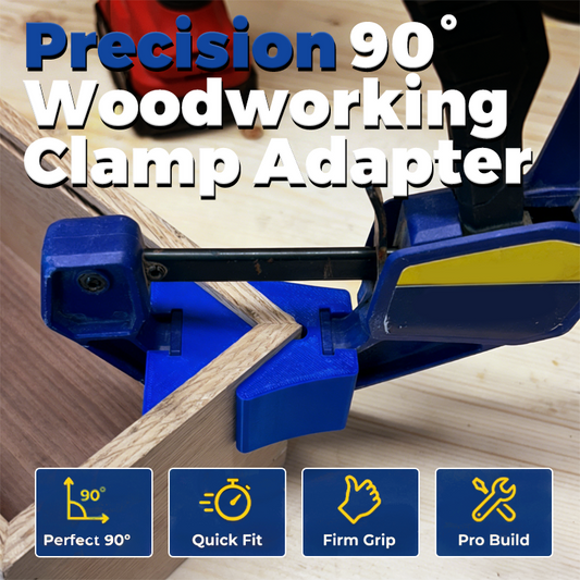 🔧🔥 -50% ! Adaptateur Angle 90° Serre-Joints Barre – Installation Instantanée Glissement Sans Configuration, Polymère PLA Haute Résistance Pression Intensive Durable, Assemblage Parfait Armoires Cadres Boîtes · 4 Coloris ✨