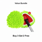 🧹 50% DE RÉDUCTION ! ✨ Tête de Rechange Balai Franges Chenille Spin – Microfibre Chenille – 20×20 cm & Lavable Machine for Sols Durs