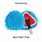 🧹 50% DE RÉDUCTION ! ✨ Tête de Rechange Balai Franges Chenille Spin – Microfibre Chenille – 20×20 cm & Lavable Machine for Sols Durs