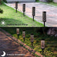 🌟✨ PROMO FLASH -50% ! Lampe Solaire Jardin sur Piquet – Énergie Solaire Auto, Imperméable, Installation Sans Outil, 2 Teintes, Idéale Allées & Massifs 🔥
