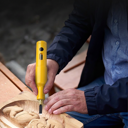 🔧 50% DE RÉDUCTION ! ✨ Kit Outils Sculpture Électriques Tout-en-Un – 40 W & 4,6 V & Batterie Lithium – 5 Têtes for Bois & Linoléum