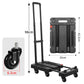 📢📦 PROMO FLASH 50% ! Chariot Pliable 150kg – Roulettes Silencieuses PU, Poignée Télescopique, Verrou Sécurité, Ultra-Compact, Idéal Déménagement & Transport 💪