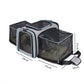 🐾✨ PROMO FLASH -50% ! Sac de Transport Extensible pour Animaux – Filet Respirant, Port Main & Épaule, Pliable, Sécurité Anti-Fugue, 4 Coloris, Idéal Voyages 🔥