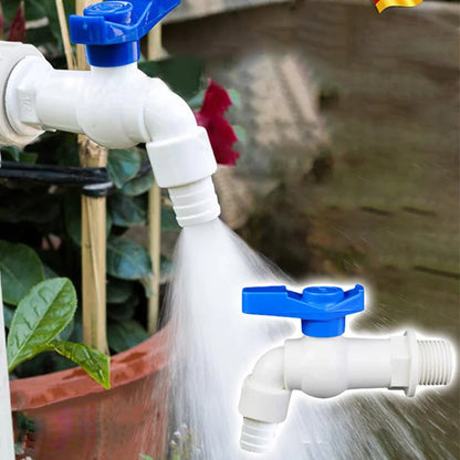 💧✨ PROMO FLASH -50% ! Robinet Réservoir Eau Étanche avec Raccord Traversant – Plastique Épais Anti-Fuite, Installation Facile DIY, 1/2" & 3/4", Idéal Aquarium & Hydroponie 🔥
