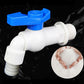 💧✨ PROMO FLASH -50% ! Robinet Réservoir Eau Étanche avec Raccord Traversant – Plastique Épais Anti-Fuite, Installation Facile DIY, 1/2" & 3/4", Idéal Aquarium & Hydroponie 🔥