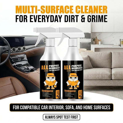 🧼🚗 PROMO FLASH -50% ! Nettoyant Dégraissant Intérieur Haute Performance – Multi-Surfaces, Action Rapide, Formule Douce, 120ml + Chiffon Microfibre Inclus ✨