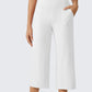 📢✨ PROMO -50% ! ⏰ Pantalon Court Large Décontracté Femme – Poches Latérales, Coupe Minimaliste Chic, Tissu Respirant Léger, Polyvalent Yoga Jogging Casual · 6 Coloris · S-2XL 🔥