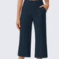 📢✨ PROMO -50% ! ⏰ Pantalon Court Large Décontracté Femme – Poches Latérales, Coupe Minimaliste Chic, Tissu Respirant Léger, Polyvalent Yoga Jogging Casual · 6 Coloris · S-2XL 🔥