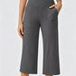 📢✨ PROMO -50% ! ⏰ Pantalon Court Large Décontracté Femme – Poches Latérales, Coupe Minimaliste Chic, Tissu Respirant Léger, Polyvalent Yoga Jogging Casual · 6 Coloris · S-2XL 🔥