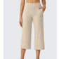 📢✨ PROMO -50% ! ⏰ Pantalon Court Large Décontracté Femme – Poches Latérales, Coupe Minimaliste Chic, Tissu Respirant Léger, Polyvalent Yoga Jogging Casual · 6 Coloris · S-2XL 🔥