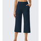 📢✨ PROMO -50% ! ⏰ Pantalon Court Large Décontracté Femme – Poches Latérales, Coupe Minimaliste Chic, Tissu Respirant Léger, Polyvalent Yoga Jogging Casual · 6 Coloris · S-2XL 🔥