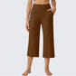📢✨ PROMO -50% ! ⏰ Pantalon Court Large Décontracté Femme – Poches Latérales, Coupe Minimaliste Chic, Tissu Respirant Léger, Polyvalent Yoga Jogging Casual · 6 Coloris · S-2XL 🔥