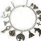 📿🌙 PROMO FLASH -50% ! Bracelet à Breloques Paganiste Vintage Femme – Symboles Wicca, Finition Argent Antique, Style Bohème Enchanteur, Idéal Quotidien & Spiritualité 🔥