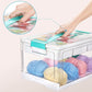 📢 50% DE RÉDUCTION ! ⏰ Bacs de Rangement Transparents – PET – Double Couche & Empilables for Jouets & Fournitures