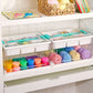 📢 50% DE RÉDUCTION ! ⏰ Bacs de Rangement Transparents – PET – Double Couche & Empilables for Jouets & Fournitures