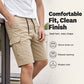 🩳☀️ PROMO FLASH -50% ! Short Cargo Décontracté Homme – Coupe Ample, Multi-Poches, Longueur 5/4, Tissu Mélangé, Tailles S-2XL, Idéal Été & Outdoor 🔥