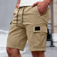 🩳☀️ PROMO FLASH -50% ! Short Cargo Décontracté Homme – Coupe Ample, Multi-Poches, Longueur 5/4, Tissu Mélangé, Tailles S-2XL, Idéal Été & Outdoor 🔥