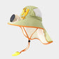 ❄️🧢 PROMO FLASH 50% ! Chapeau à Visière avec Ventilateur Intégré & Protection Solaire – Double Alimentation Solaire/USB, Protection Nuque, Pliable, 5 Coloris, Idéal Enfants & Plein Air ✨