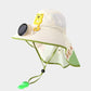 ❄️🧢 PROMO FLASH 50% ! Chapeau à Visière avec Ventilateur Intégré & Protection Solaire – Double Alimentation Solaire/USB, Protection Nuque, Pliable, 5 Coloris, Idéal Enfants & Plein Air ✨
