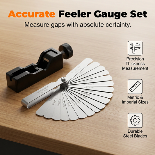 PROMO FLASH : 50% DE RÉDUCTION ! Outil de Réglage d'Écartement de Bougie en Aluminium Premium – Jauges de Précision & Bouton Fileté for un Maintien Optimal des Performances Moteur ✨
