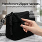 🎁 NOUVEAUTÉS 2026 – 60% DE RÉDUCTION ! 💥 Sac Bandoulière Vintage Grande Capacité pour Femme – Tissu Côtelé, Multi-Zip & Bandoulière Géométrique – Le Sac Urbain Tendance 🌿✨