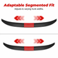 🚗🏎️ PROMO FLASH 50% ! Aileron Arrière Downforce Universel – ABS Robuste, Design 3 Pièces Ajustable, Installation Adhésive Sans Perçage, Look Racing, Idéal Berlines 🔥✨
