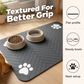 🐾💧 -50% ! 🧼 Tapis de Gamelle pour Animaux Facile à Nettoyer – Boue de Diatomées – Surface Imperméable & Anti-Débordement pour Zone Repas Propre 🐶