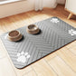 🐾💧 -50% ! 🧼 Tapis de Gamelle pour Animaux Facile à Nettoyer – Boue de Diatomées – Surface Imperméable & Anti-Débordement pour Zone Repas Propre 🐶
