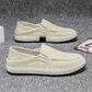 👟 PROMO LIMITÉE – 50% DE RÉDUCTION ! ✨ Chaussures Slip-On en Toile Homme – Respirantes, Flexibles & Style Décontracté – Semelle Caoutchouc PVC Antidérapante – Idéales pour le Quotidien 🌿