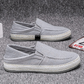 👟 PROMO LIMITÉE – 50% DE RÉDUCTION ! ✨ Chaussures Slip-On en Toile Homme – Respirantes, Flexibles & Style Décontracté – Semelle Caoutchouc PVC Antidérapante – Idéales pour le Quotidien 🌿
