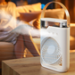 🌀🍃 PROMO FLASH -50% ! Climatiseur Portable Multifonction – Ventilateur Brumisateur Rechargeable, Réservoir 200ml, Batterie 1200mAh, Silencieux & Compact, 2 Coloris