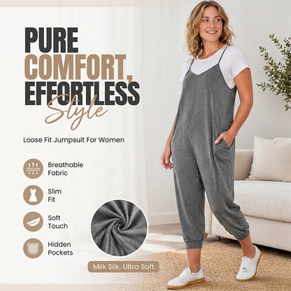 👗✨ PROMO -50% ! Combinaison Salopette Bretelles Spaghetti Femme – Décontractée, Légère & Parfaite pour l'Été, la Plage & les Occasions Spéciales 🌸