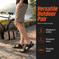 👡 PROMO EXCEPTIONNELLE 50% DE RÉDUCTION ! ✨ Sandales en Cuir pour Homme 2 en 1 – Cuir de Vachette Véritable, Semelle Flexible & Confort Optimal – Polyvalentes pour l’Extérieur et la Plage – Parfaites pour les Journées Chaudes ☀️🌊