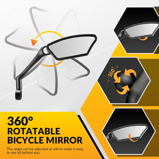 PROMO FLASH : 50% DE RÉDUCTION ! Rétroviseur Grand Angle Vélo – Rotation 360° & Bras Flexible Anti-Chocs, Construction Résistante aux Intempéries for une Conduite Sûre et Confortable 🚴✨