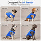 🐶🌊 PROMO FLASH -50% ! Gilet Rafraîchissant pour Chien – Maille Respirante 3D, Soulagement Instantané de la Chaleur, Bleu, Tailles M/L/XL, Idéal Animaux Actifs ✨