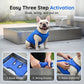🐶🌊 PROMO FLASH -50% ! Gilet Rafraîchissant pour Chien – Maille Respirante 3D, Soulagement Instantané de la Chaleur, Bleu, Tailles M/L/XL, Idéal Animaux Actifs ✨