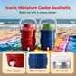 🏖️✨ PROMO FLASH -50% ! Seau Rafraîchisseur de Plage pour Canettes 12oz – Couvercle Anti-Sable, Poignée Ergonomique, Double Paroi Isolante, 4 Coloris, Idéal Plage & Pique-Nique
