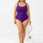 🎉 PROMO 2026 – DÉJÀ +50 000 VENTES ! 💞 Maillot de Bain Une Pièce Grande Taille – Contrôle Ventre à Volants, Décolleté Cœur Festonné & Bretelles Larges – Confortable, Flatteur et Élégant – Idéal pour la Plage et la Piscine ☀️🌊✨
