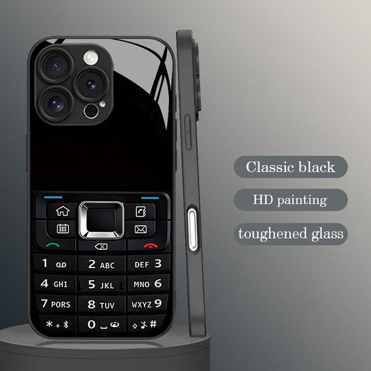 📱 PROMO LIMITÉE -50% ! ⌨️ Coque Téléphone À Clavier Rétro – Look Vintage, Touches Tactiles, Protection Quotidienne, Noir 🎮