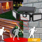 💡 PROMO LIMITÉE -50% ! ☀️ Applique Murale Solaire à 3 Têtes avec Capteur – 2400mAh, LED Haute Luminosité, Angle Réglable, Étanche, Idéale Jardin & Garage 🏠