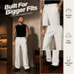 👖 50% DE RÉDUCTION 🌿 Pantalon droit drapé doux pour homme – Coupe classique & tissu fluide – Parfait pour un look décontracté ou chic au quotidien – confortable et intemporel ✨💼