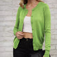 🧥 50% DE RÉDUCTION 🌸 Cardigan classique col rond pour femme – Maille douce & coupe intemporelle – Parfait pour le printemps, l’automne ou un look superposé – confortable et polyvalent ✨🌿