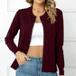 🧥 50% DE RÉDUCTION 🌸 Cardigan classique col rond pour femme – Maille douce & coupe intemporelle – Parfait pour le printemps, l’automne ou un look superposé – confortable et polyvalent ✨🌿